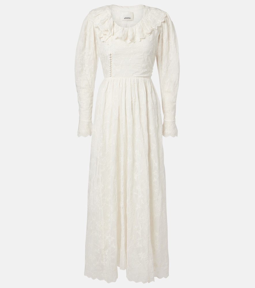 Isabel Marant Zoen floral cotton and silk maxi dress