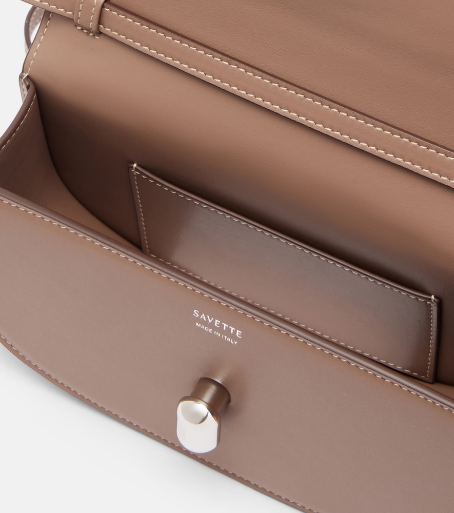 Savette Savette Crossbody Bag Tondo Aus Leder 