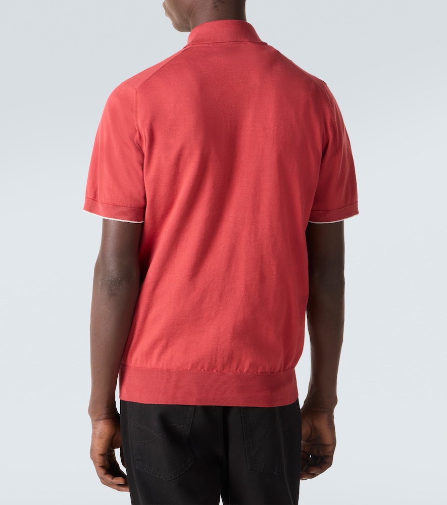  Brunello Cucinelli Brunello Cucinelli Polohemd Aus Baumwoll-piqué 