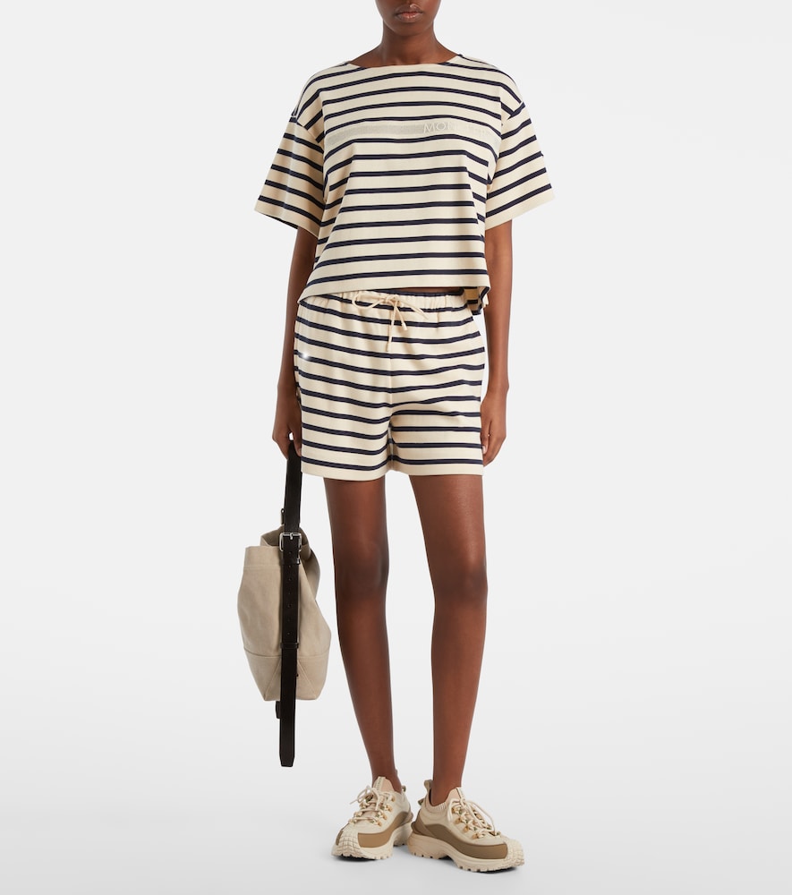  Moncler Moncler Top Aus Baumwoll-jersey 