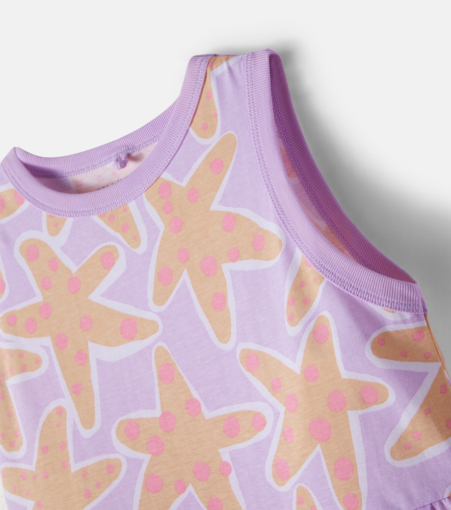  Stella Mccartney Kids Stella Mccartney Kids Kleid Aus Baumwoll-jersey 