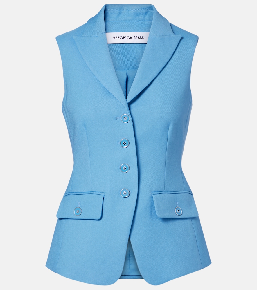 Veronica Beard Women's Blue Benny Single-Breasted Vest UK Size 4 - Mytheresa