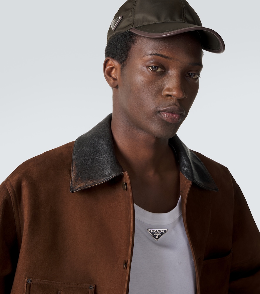  Prada Prada Baseballcap Prada Speedrock Aus Re-nylon 