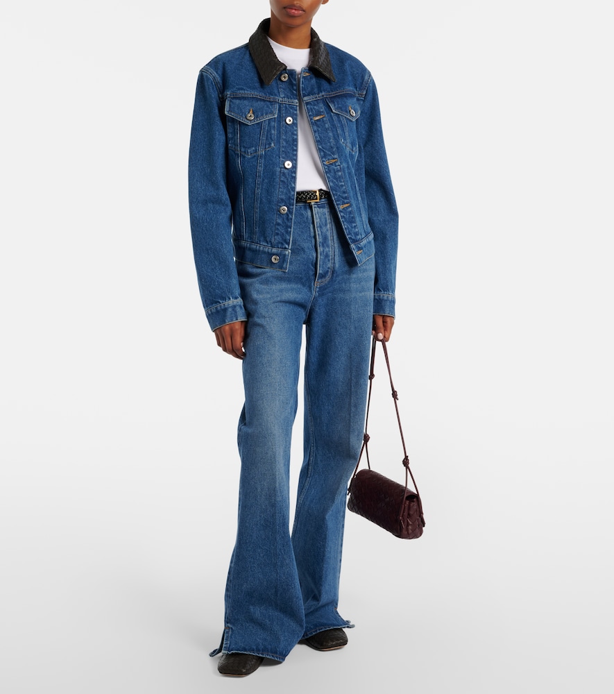 Bottega Veneta High-rise flared jeans