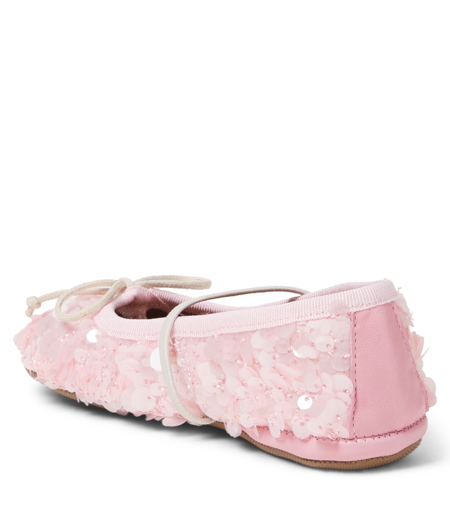  Pepe Pã¨pã¨ Sequined Ballet Flats 