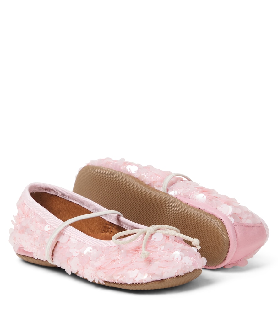 Pepe Pã¨pã¨ Sequined Ballet Flats 