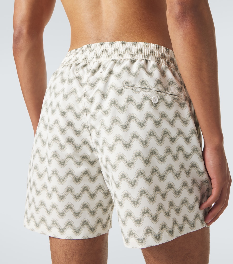  Frescobol Carioca Frescobol Carioca Rio Printed Swim Trunks 