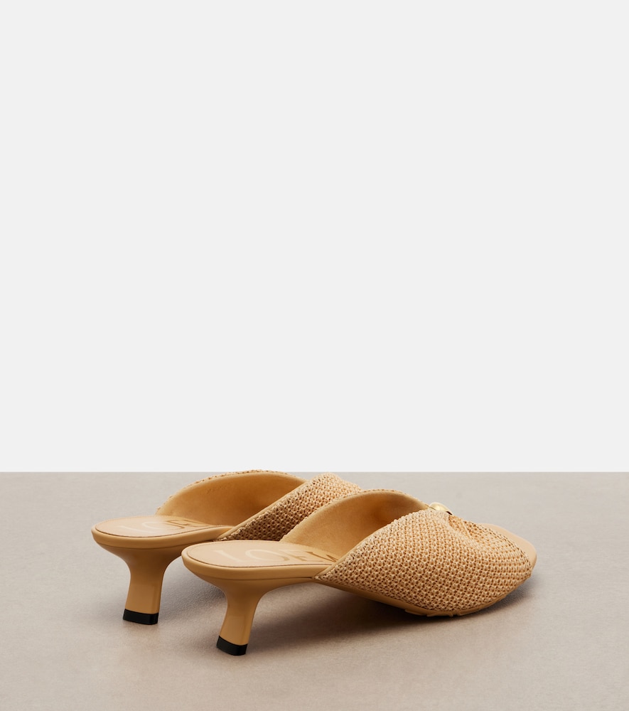  Loewe Loewe Paula's Ibiza Pebble Soft Mules 