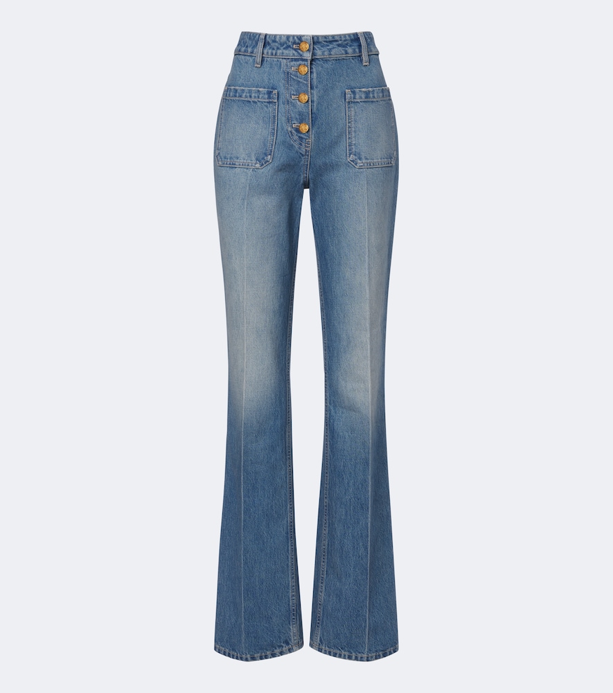 Valentino Women's Blue Straight Jeans Size 25 - Mytheresa