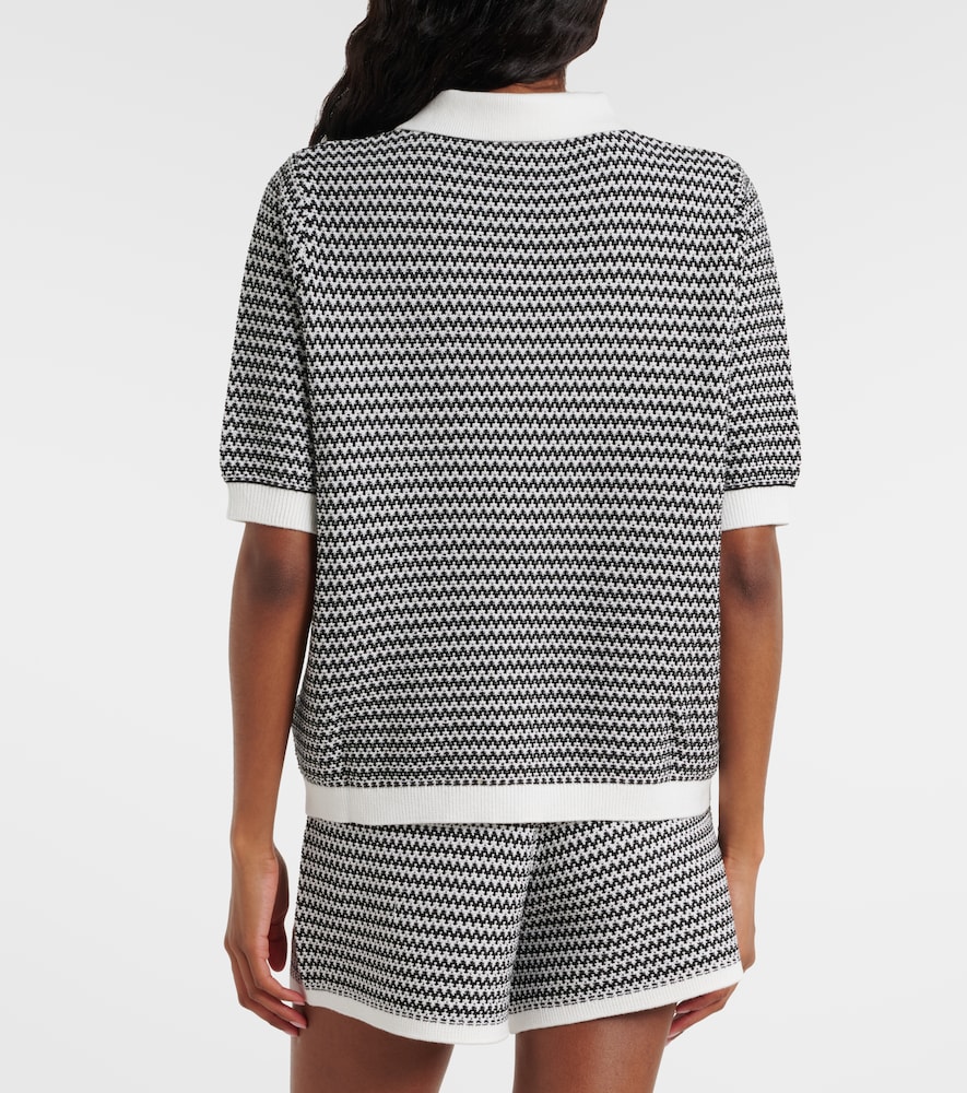  Varley Varley Gaelle Chevron Cotton Cardigan 