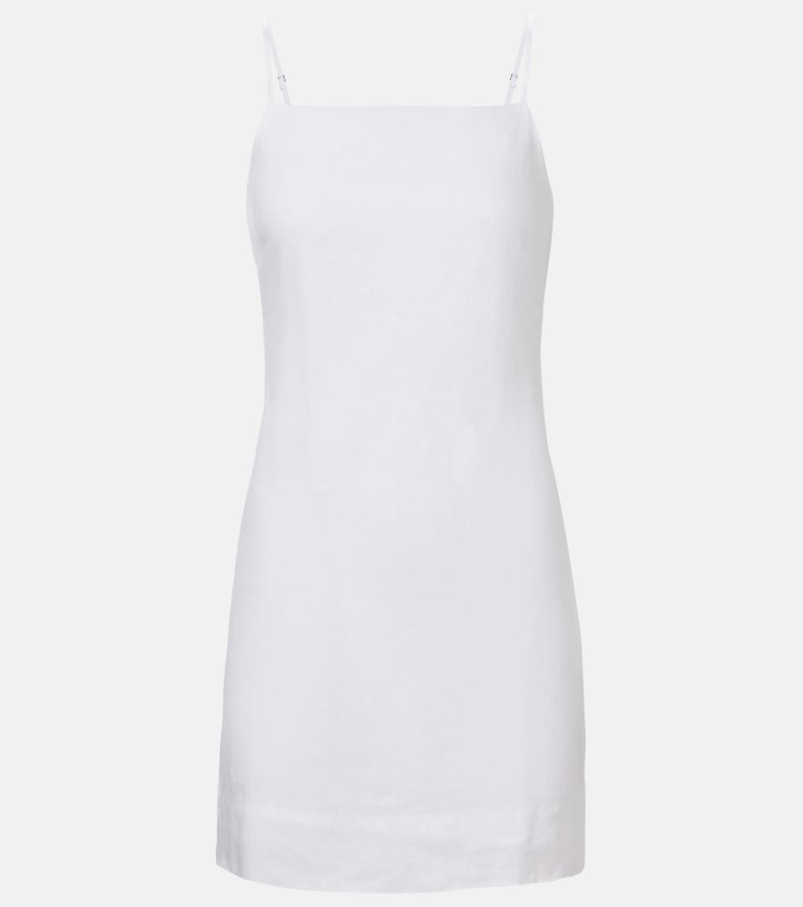 Velvet Pilar Linen Minidress by Velvet