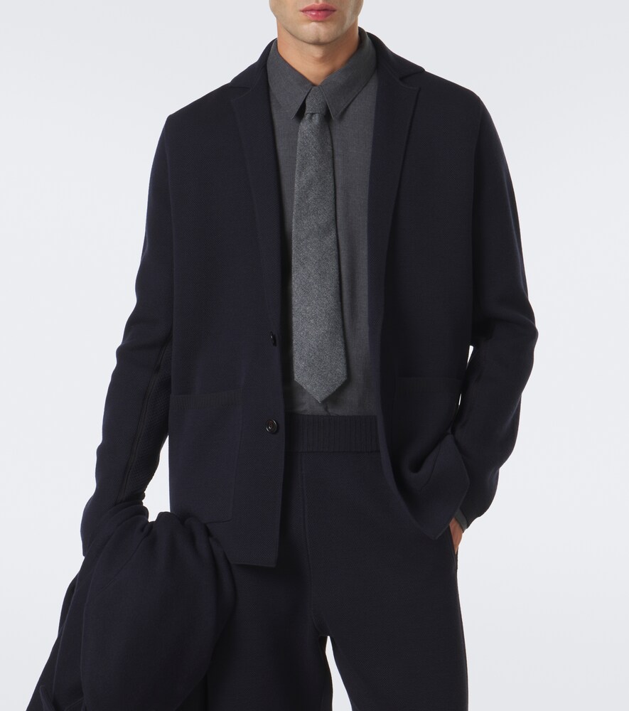Wool And Cardigan