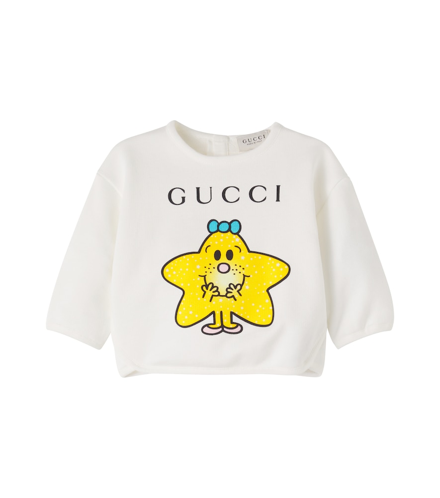 Gucci Kids x Mr. Men Little Miss Baby cotton sweatshirt