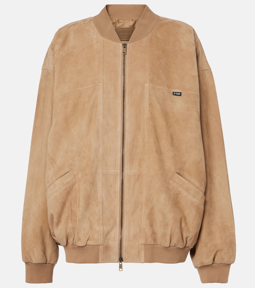 Prada Suede blouson jacket
