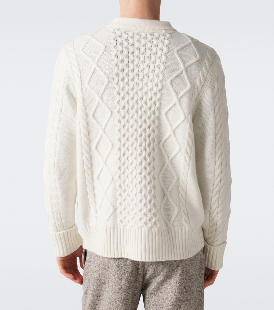 Mr Columbia Cable-Knit Cashmere Cardigan