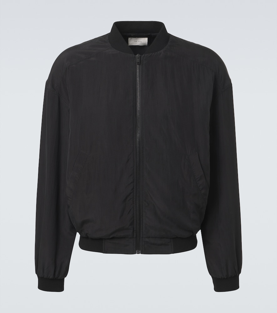 The Row Men's Black Orianel Silk Jacket UK Size 40 - Mytheresa