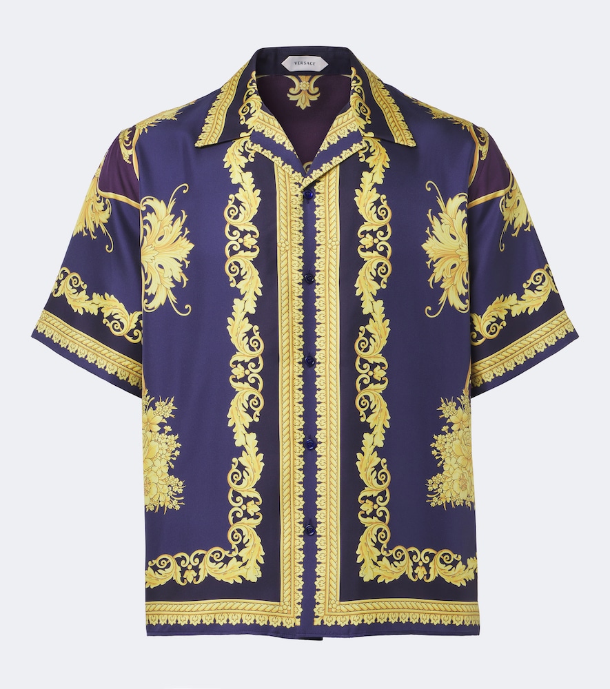 Hemd Barocco aus Seiden-Twill