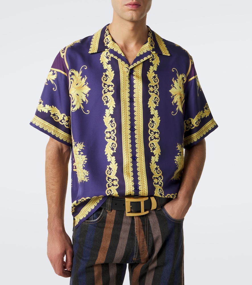 Barocco Silk Twill Shirt