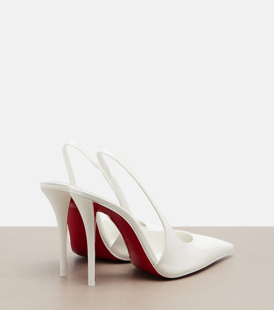  Christian Louboutin Christian Louboutin Slingback-pumps Miss Z Aus Lackleder 