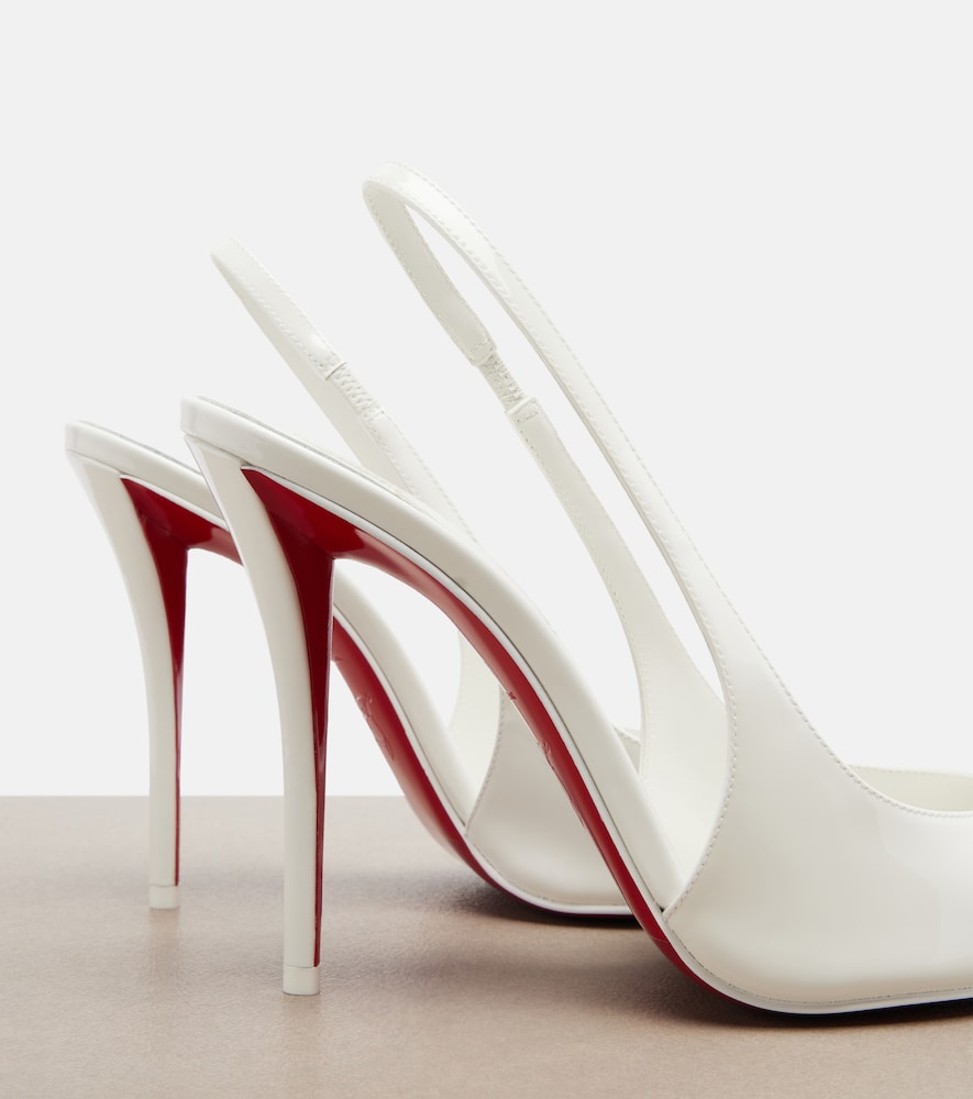  Christian Louboutin Christian Louboutin Slingback-pumps Miss Z Aus Lackleder 