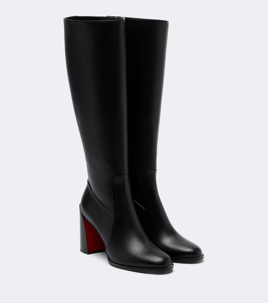 Kniehohe Stiefel Iranina aus Leder