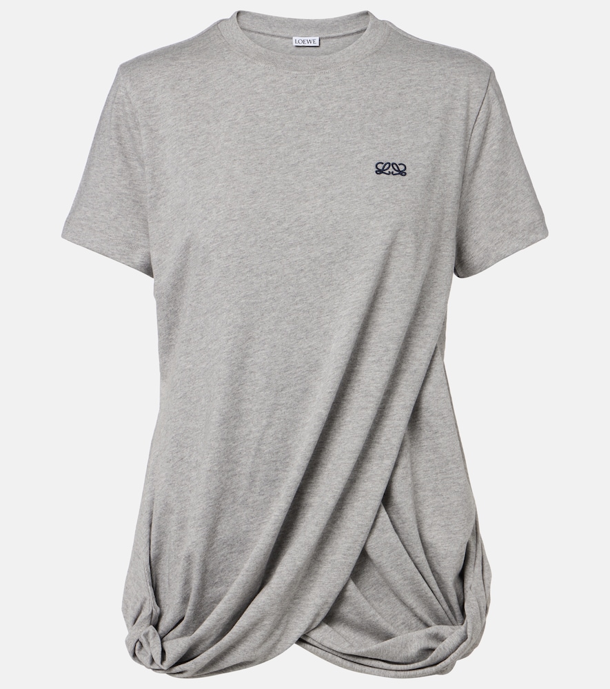 T-Shirt Double L aus Baumwoll-Jersey