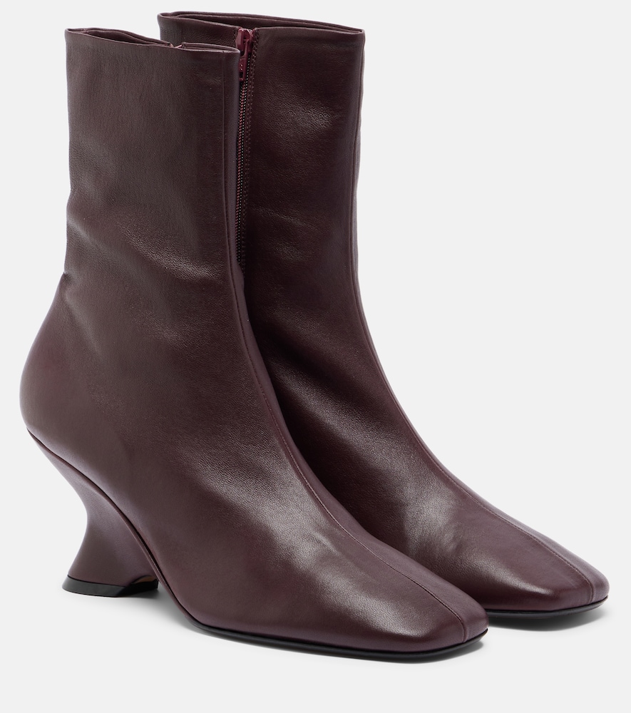 Dries Van Noten Leather ankle boots