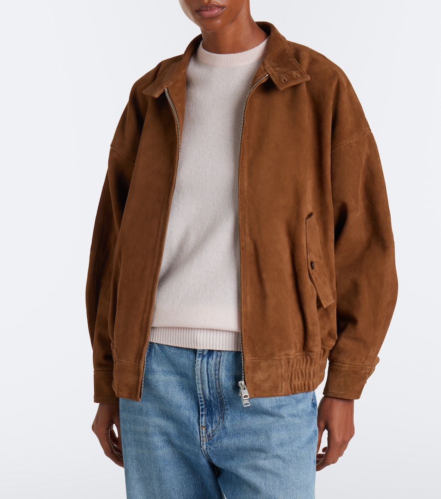 Blair Suede Blouson Jacket