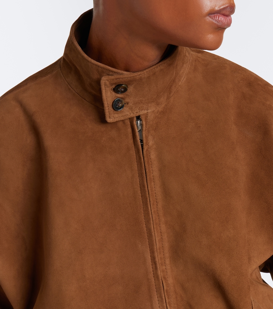 Blair Suede Blouson Jacket