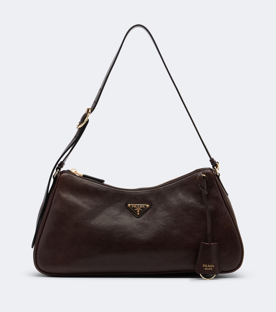 Schultertasche  Aimée Large aus Leder