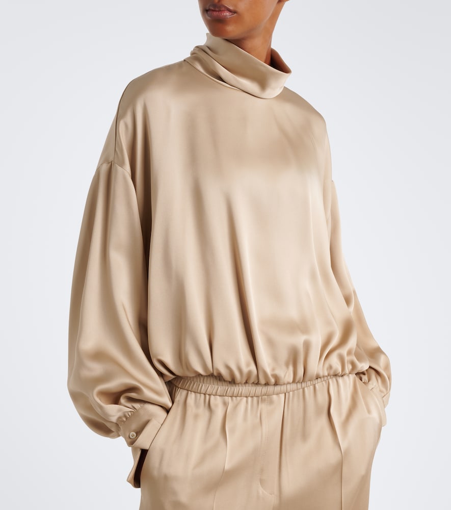 Silk Satin Blouse