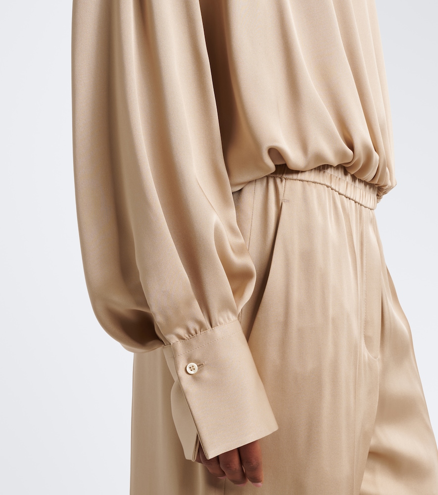 Silk Satin Blouse