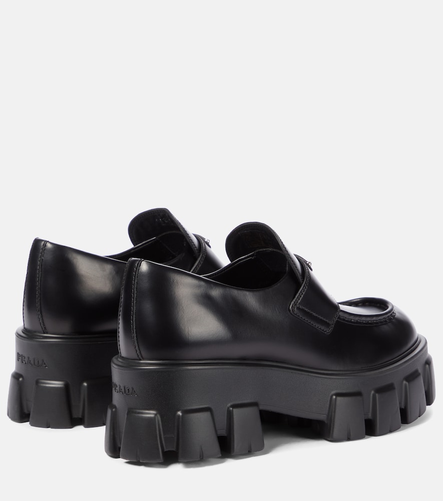  Prada Prada Slip-ons Aus Leder 