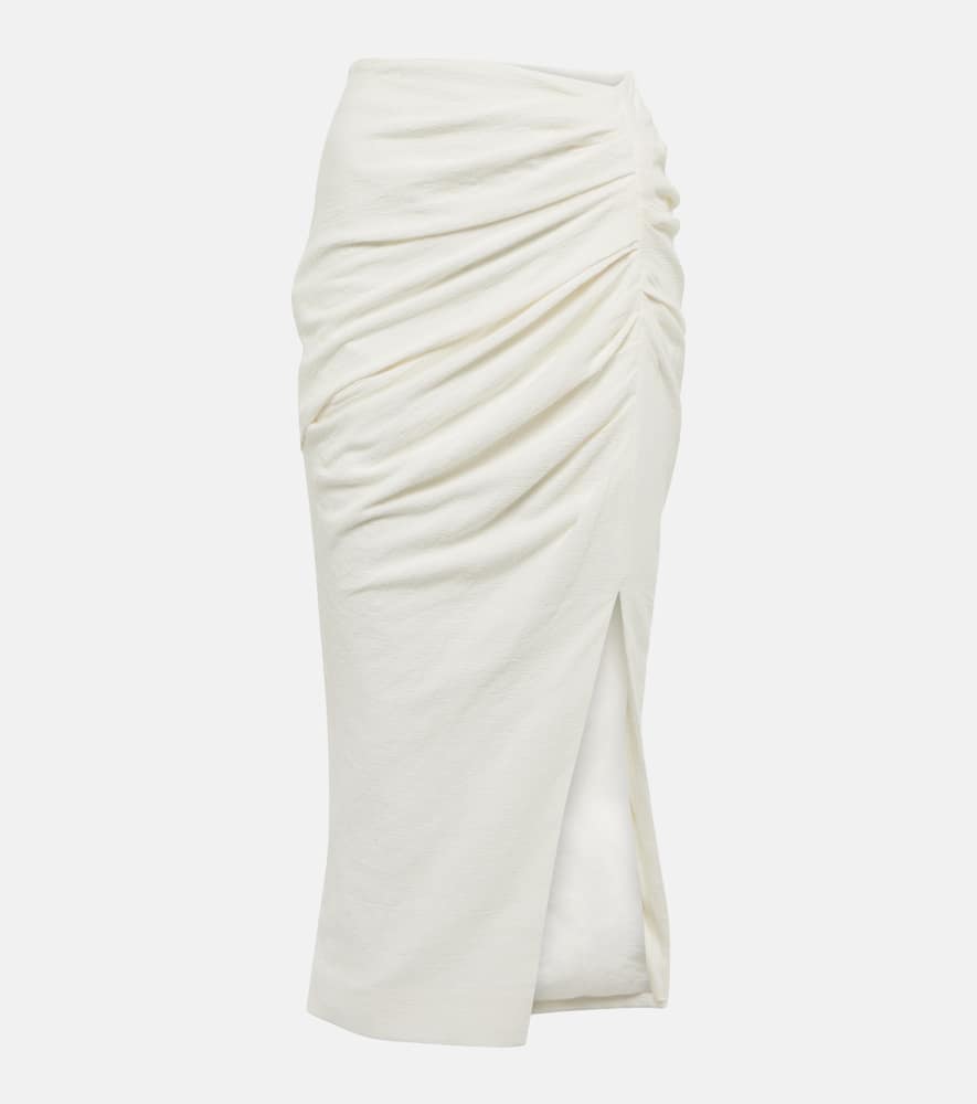 Simkhai Hayden cotton midi skirt