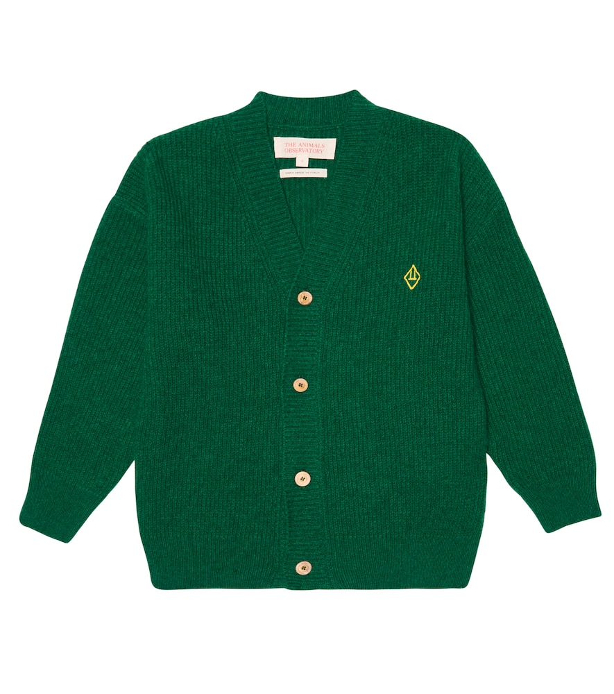 The Animals Observatory Racoon wool-blend cardigan