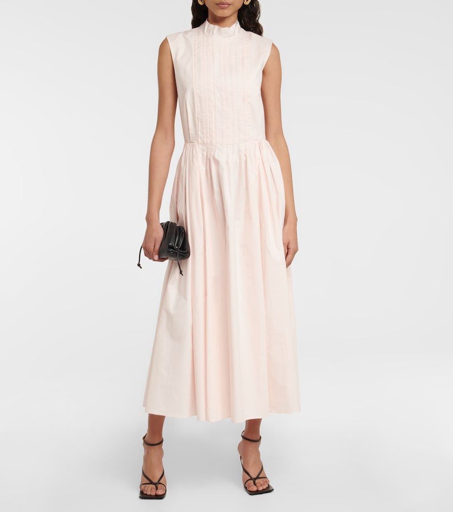  Roksanda Roksanda Midikleid Prinesa Aus Baumwolle 