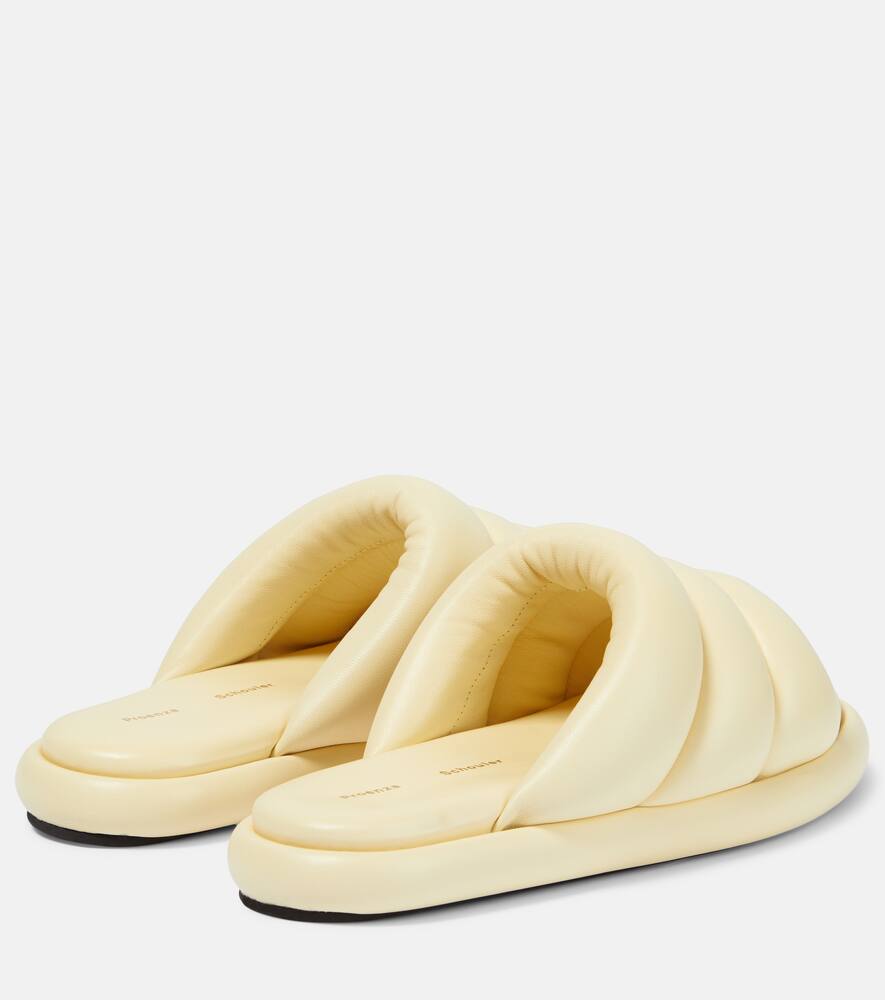 Proenza Schouler Woman Sandals Sand Size 6 Leather In Champagne