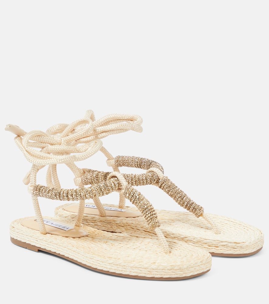 Aquazzura Sandales Sunkissed ornements 402 €