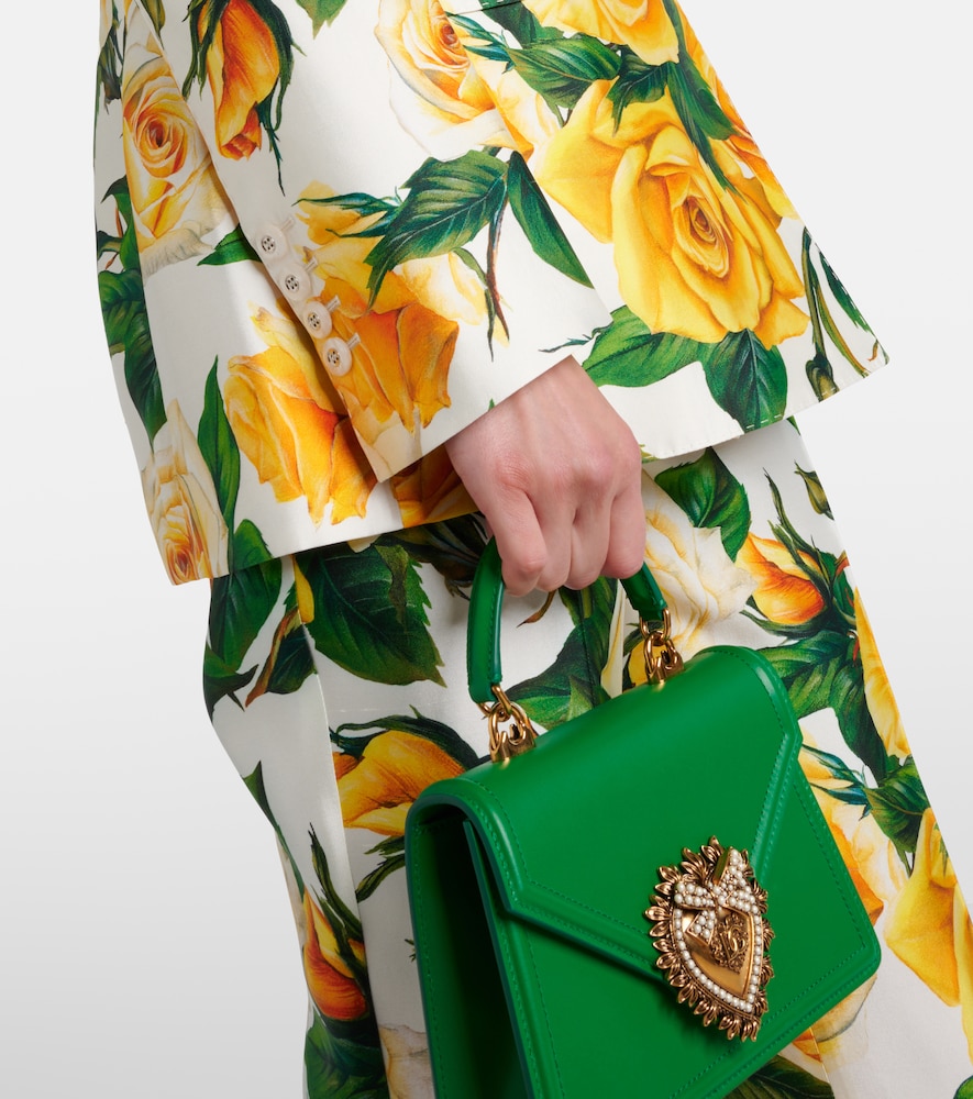  Dolce&gabbana Dolce&gabbana Turlington Floral Silk-blend Jacket 