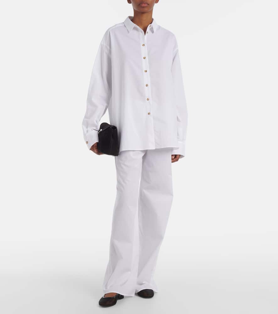 ASCENO AUSTIN COTTON STRAIGHT PANTS