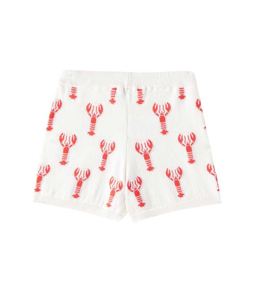 The New Society Oia Cotton Bermuda Shorts In White