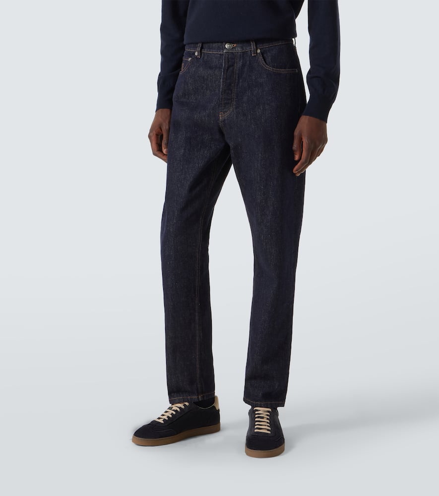 Brunello Cucinelli Mid-rise Slim Jeans