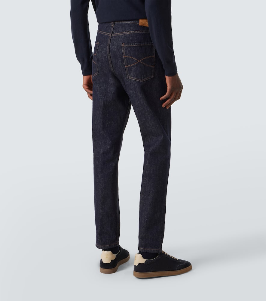 Brunello Cucinelli Mid-rise Slim Jeans
