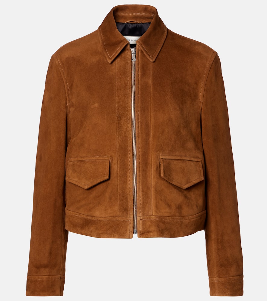 Vanves suede bomber jacket