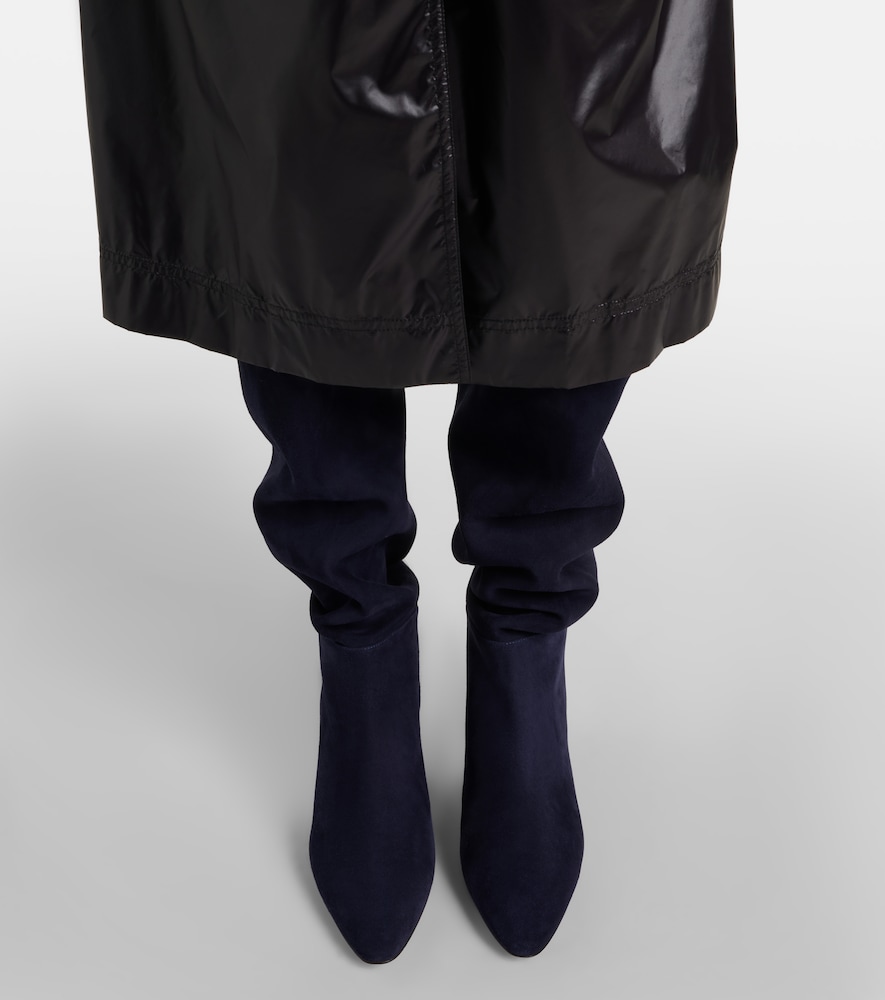 Gianvito Rossi Elise suede knee-high boots