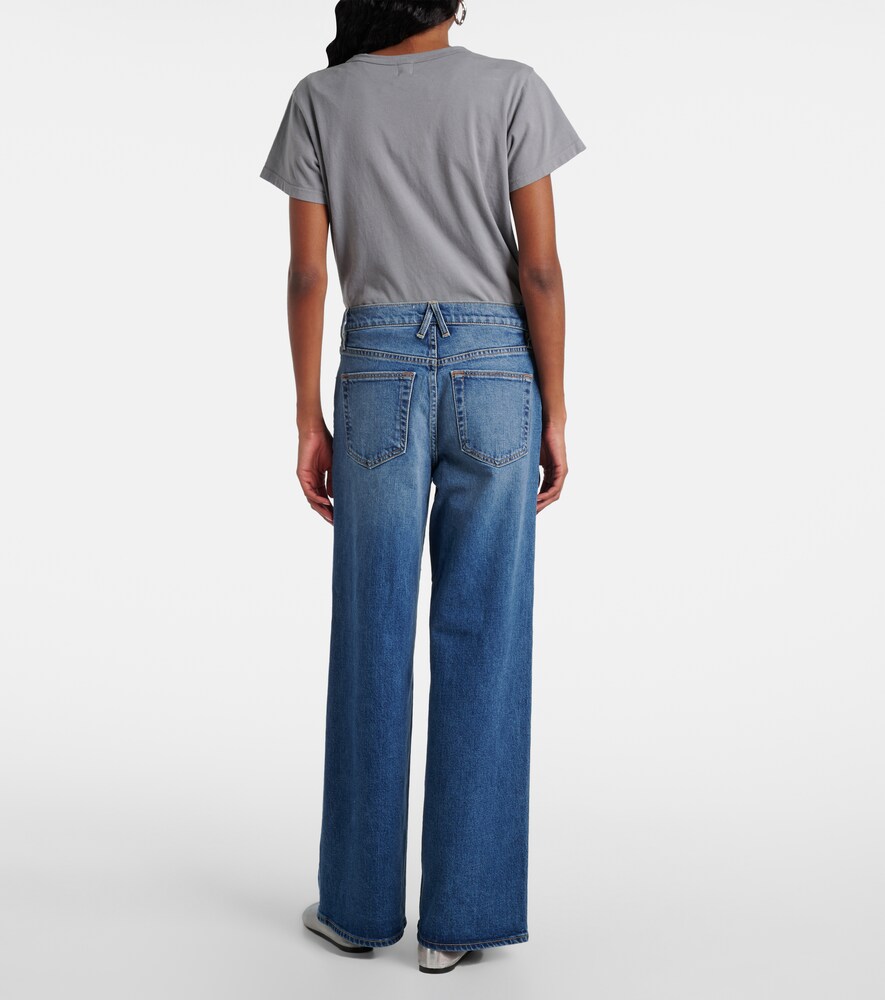 Selena Mid-Rise Wide- Leg