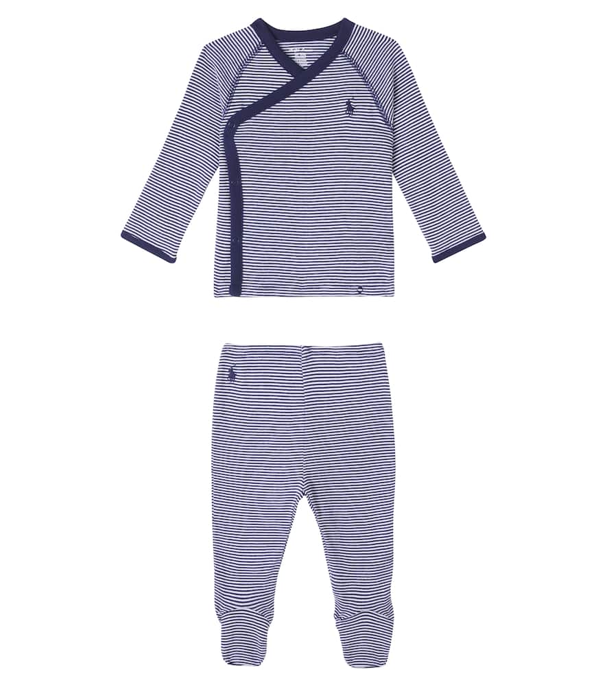Polo Ralph Lauren Baby Set Of Seven Cotton Onesies, Bodysuits, T-shirt And Pants In Multi