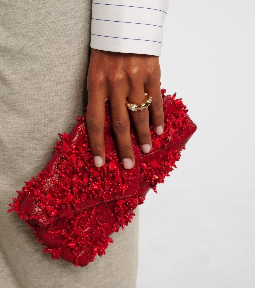 Dries Van Noten Crystal-embellished Ring In Gold