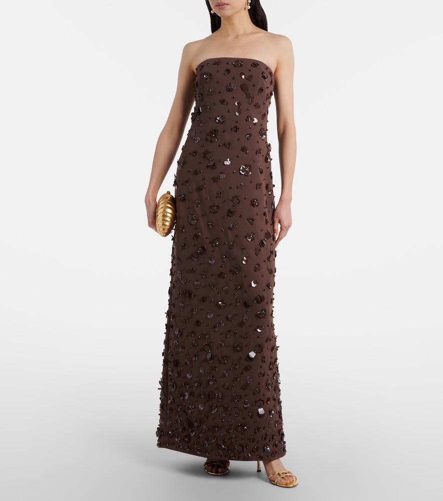  Simkhai Simkhai Serafina Embellished Bustier Gown 