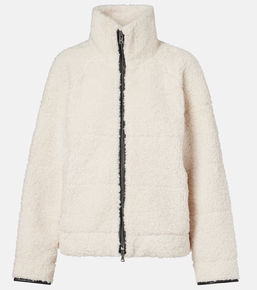 Bogner Katleen Teddy Jacket In Neutral